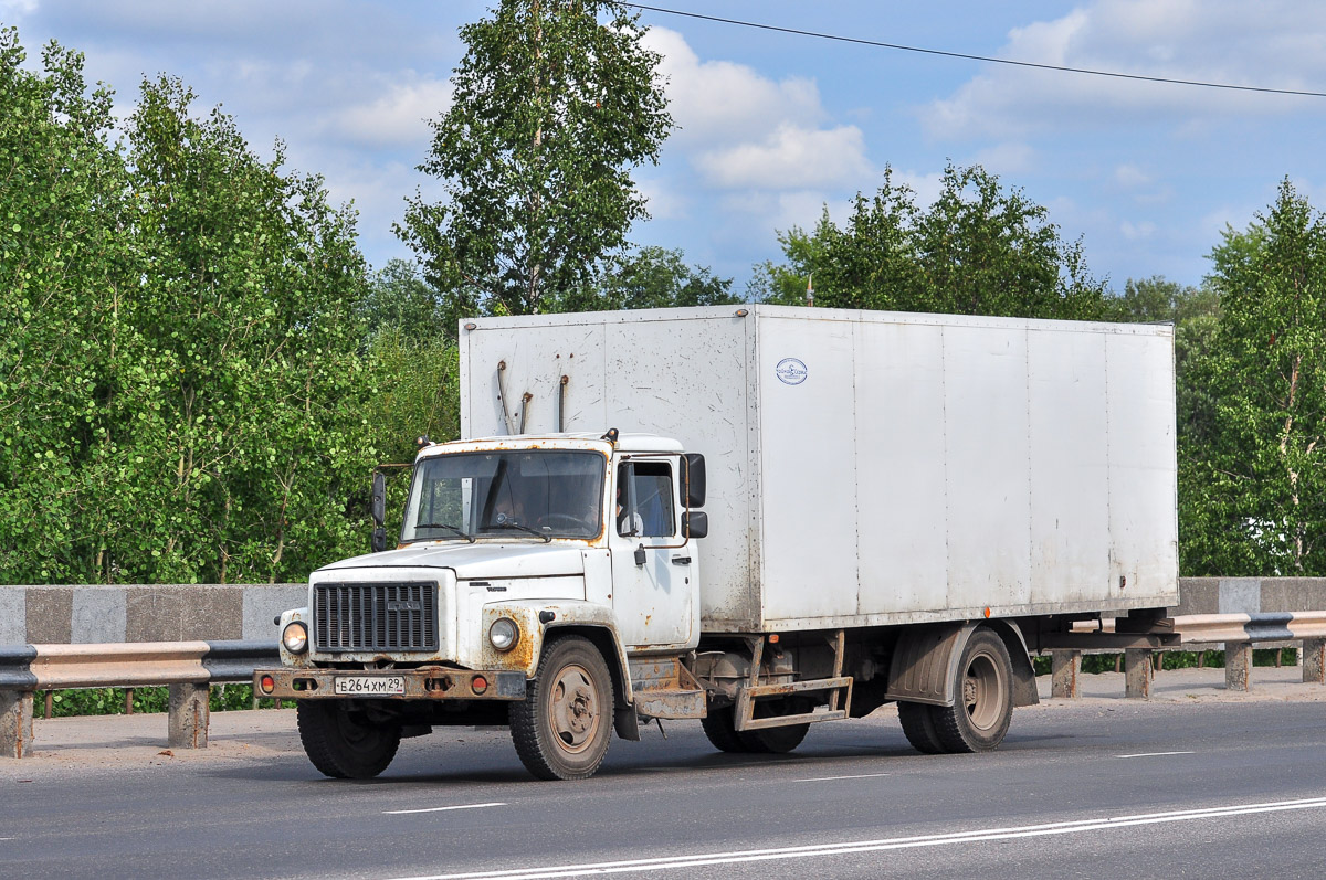 Архангельская область, № Е 264 ХМ 29 — ГАЗ-3309