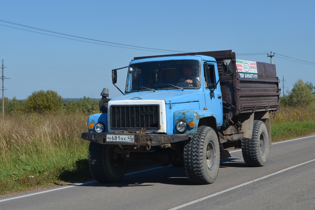 Калужская область, № Н 681 НХ 40 — ГАЗ-3307