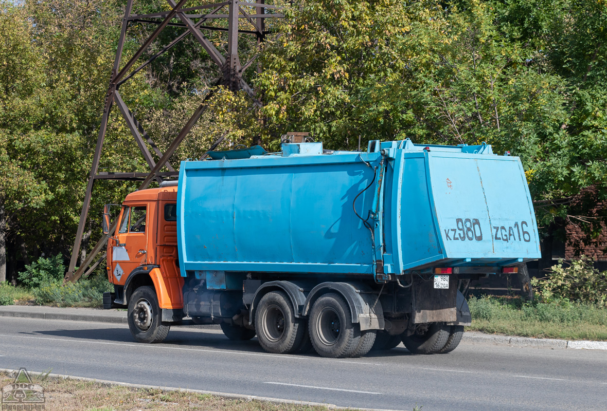 Восточно-Казахстанская область, № 980 ZGA 16 — КамАЗ-53215 [532150]