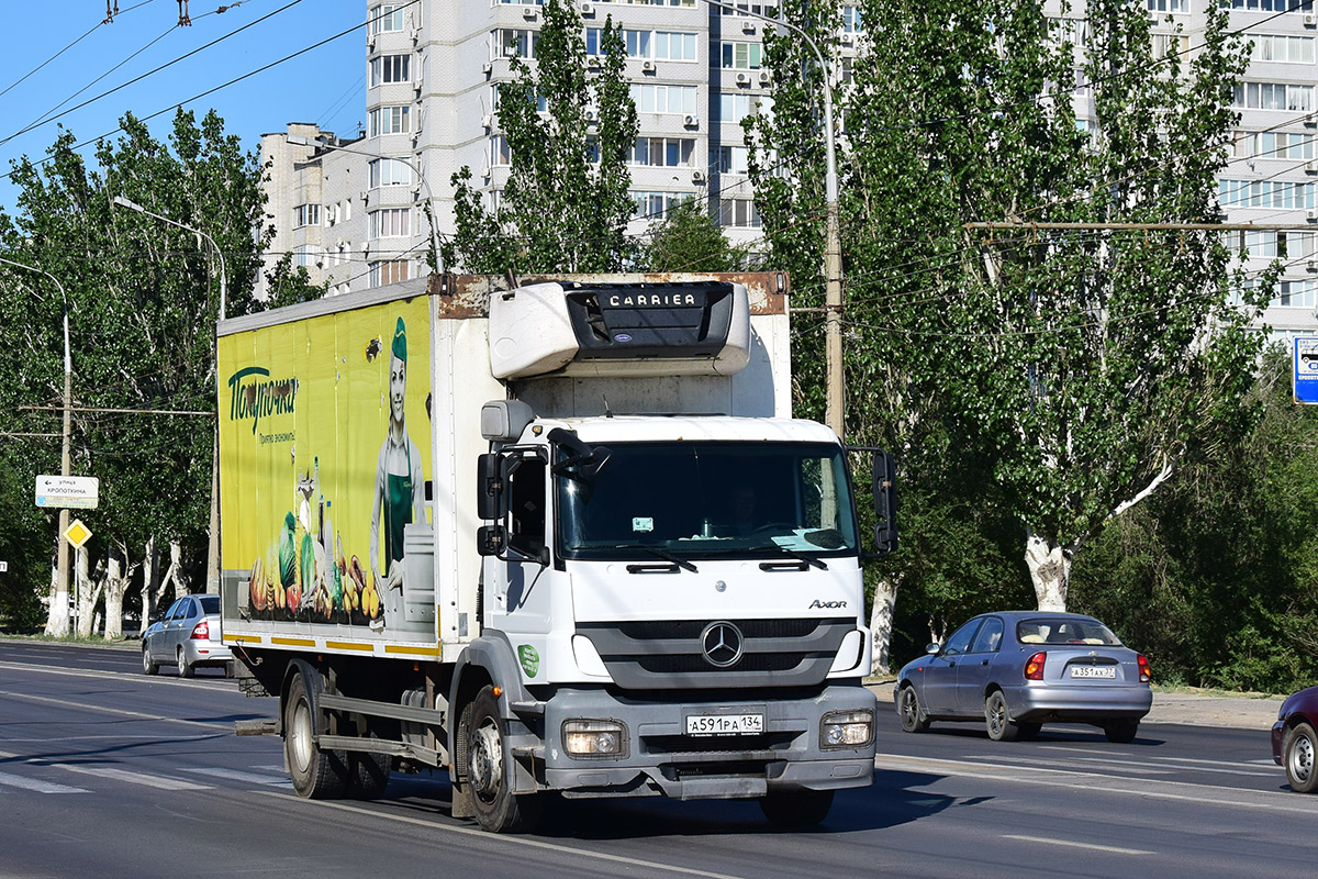 Волгоградская область, № А 591 РА 134 — Mercedes-Benz Axor 1823