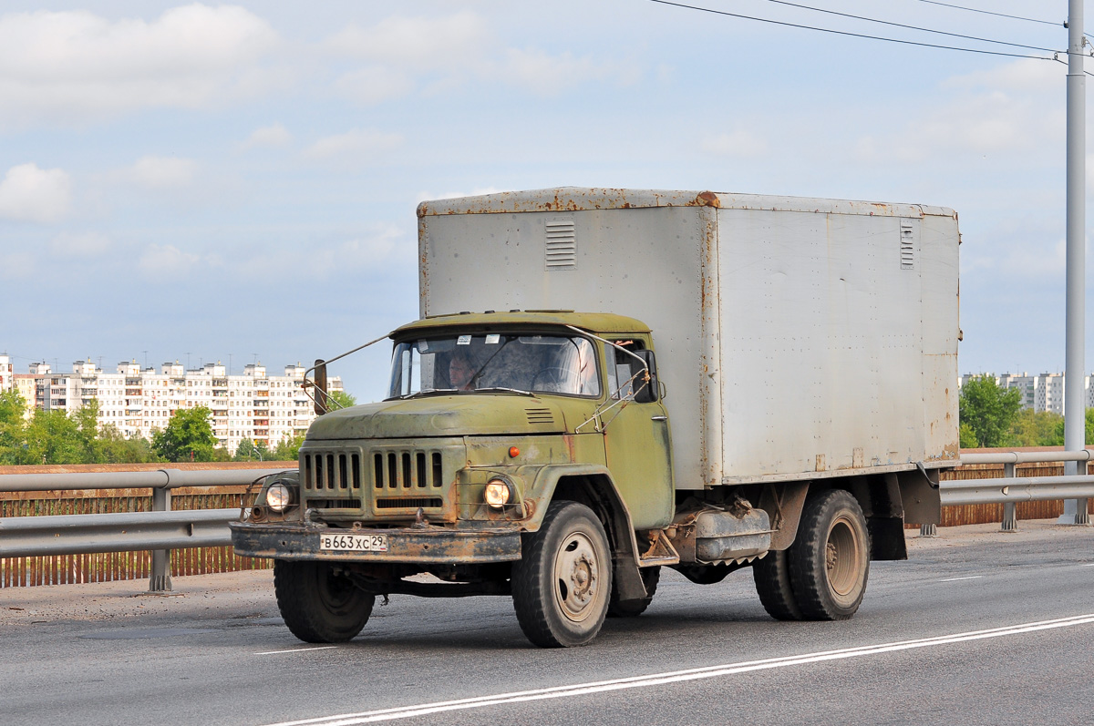 Архангельская область, № В 663 ХС 29 — ЗИЛ-130