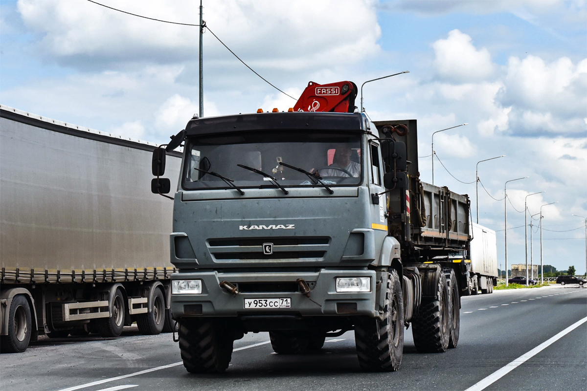 Тульская область, № У 953 СС 71 — КамАЗ-43118-50