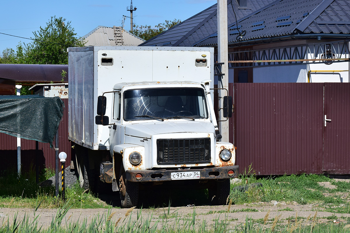 Волгоградская область, № С 934 АР 34 — ГАЗ-3309