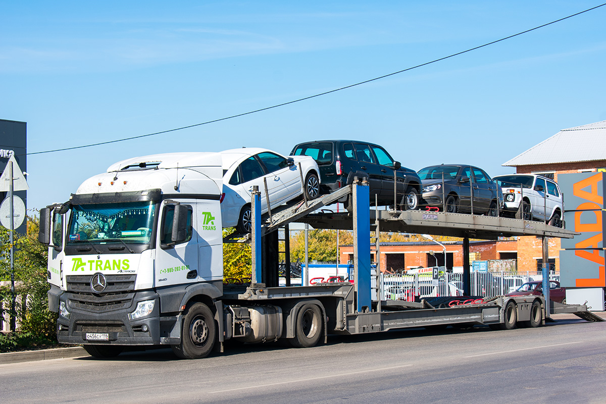 Санкт-Петербург, № О 456 СУ 198 — Mercedes-Benz Actros '18 1840 [Z9M]