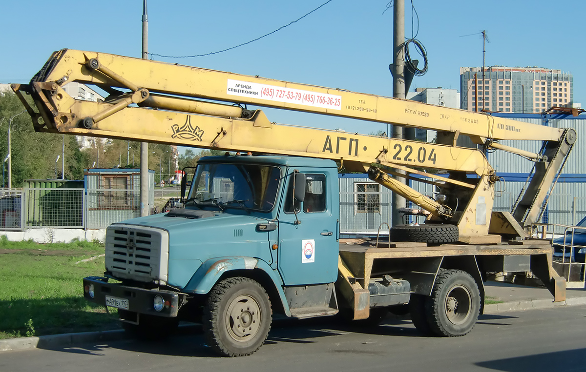 Москва, № М 491 ВК 197 — ЗИЛ-433362