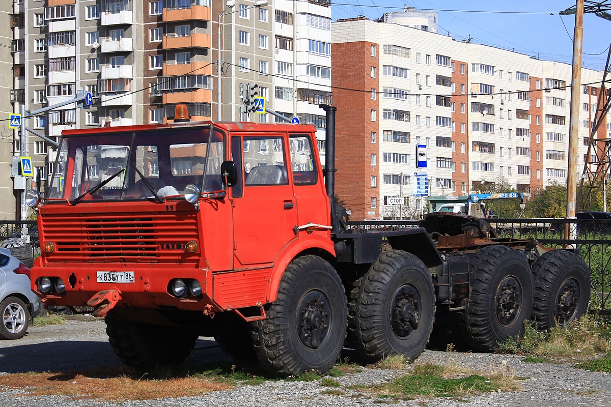 Ханты-Мансийский автоном.округ, № К 835 ТТ 86 — Tatra 813