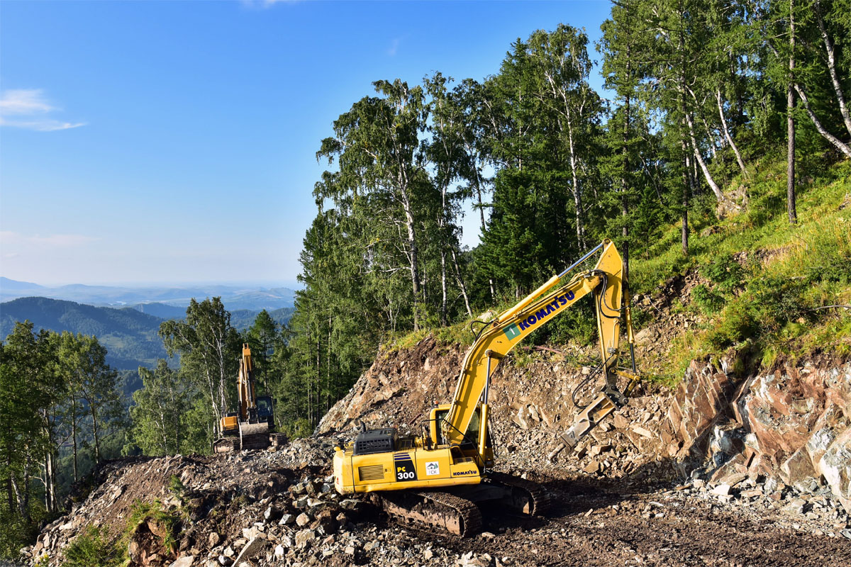 Краснодарский край, № 5984 УЕ 23 — Komatsu PC300