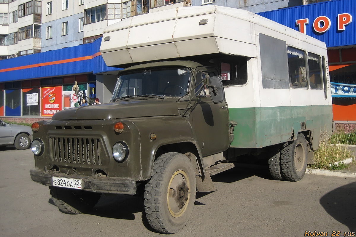 Алтайский край, № Е 824 ОА 22 — ГАЗ-53-12