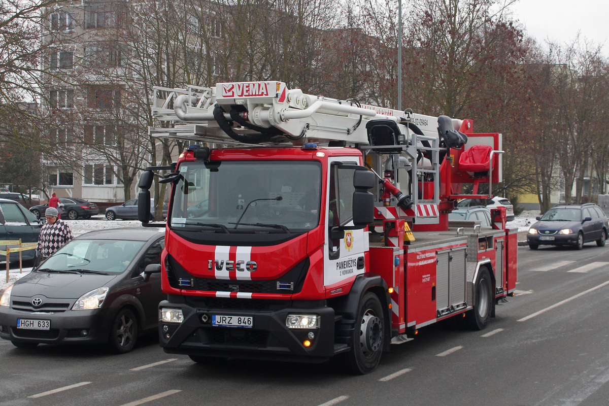 Литва, № JRZ 846 — IVECO (общая модель)