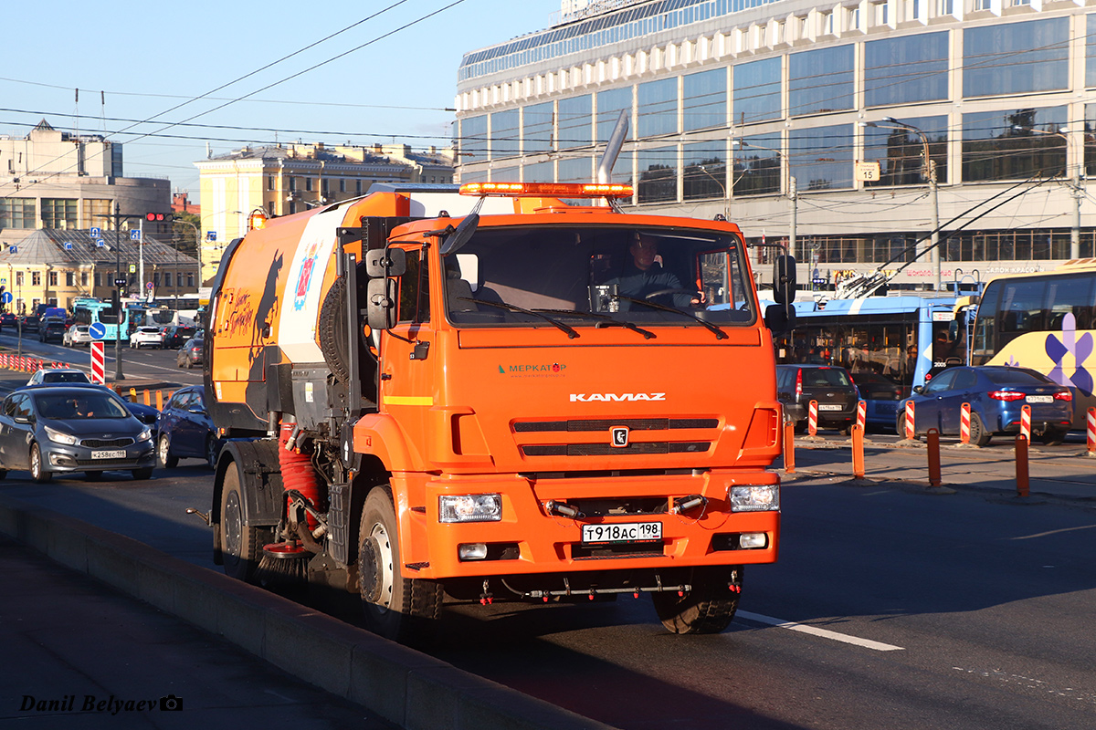 Санкт-Петербург, № Т 918 АС 198 — КамАЗ-53605-A5