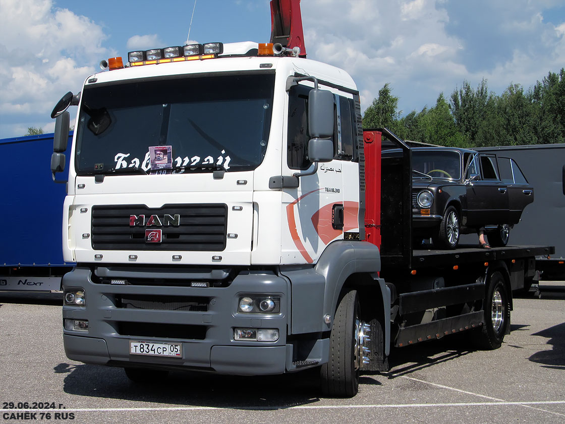 Дагестан, № Т 834 СР 05 — MAN TGA 18.310; Московская область — Фестиваль TruckDay 2024 — июнь