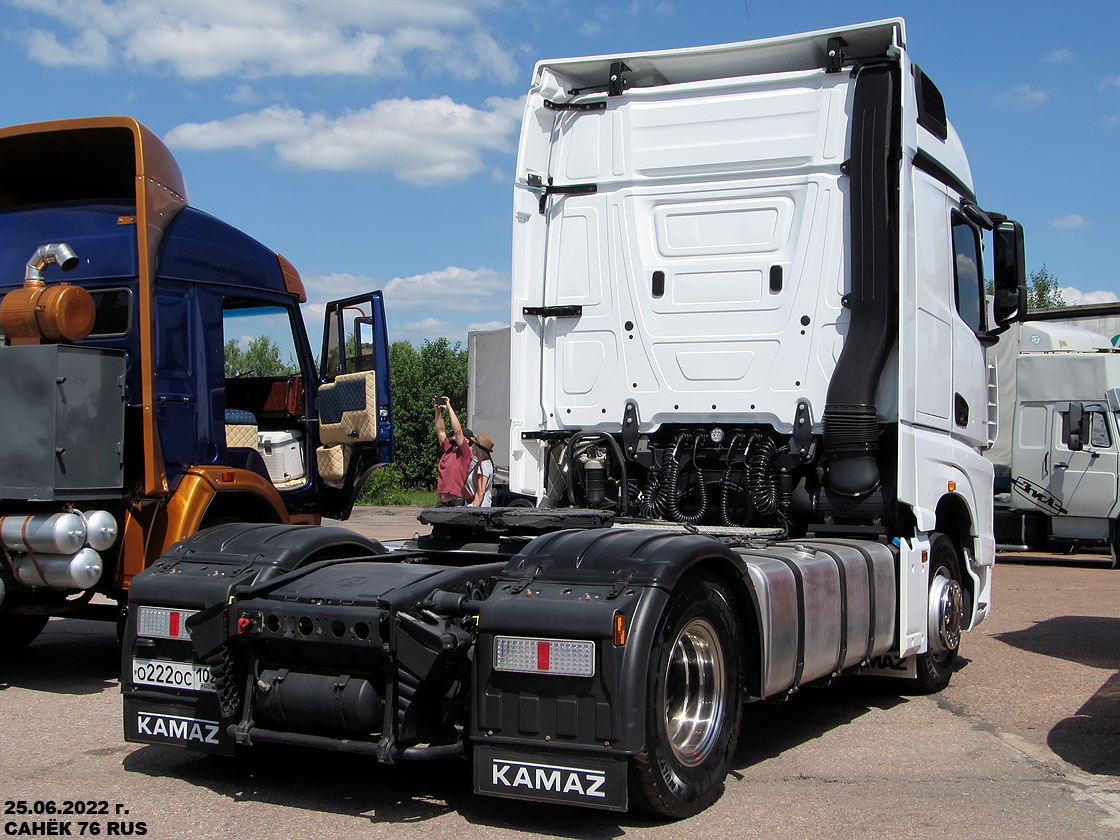 Башкортостан, № О 222 ОС 102 — КамАЗ-54901-92; Московская область — Фестиваль Truckfest 2022 — июнь