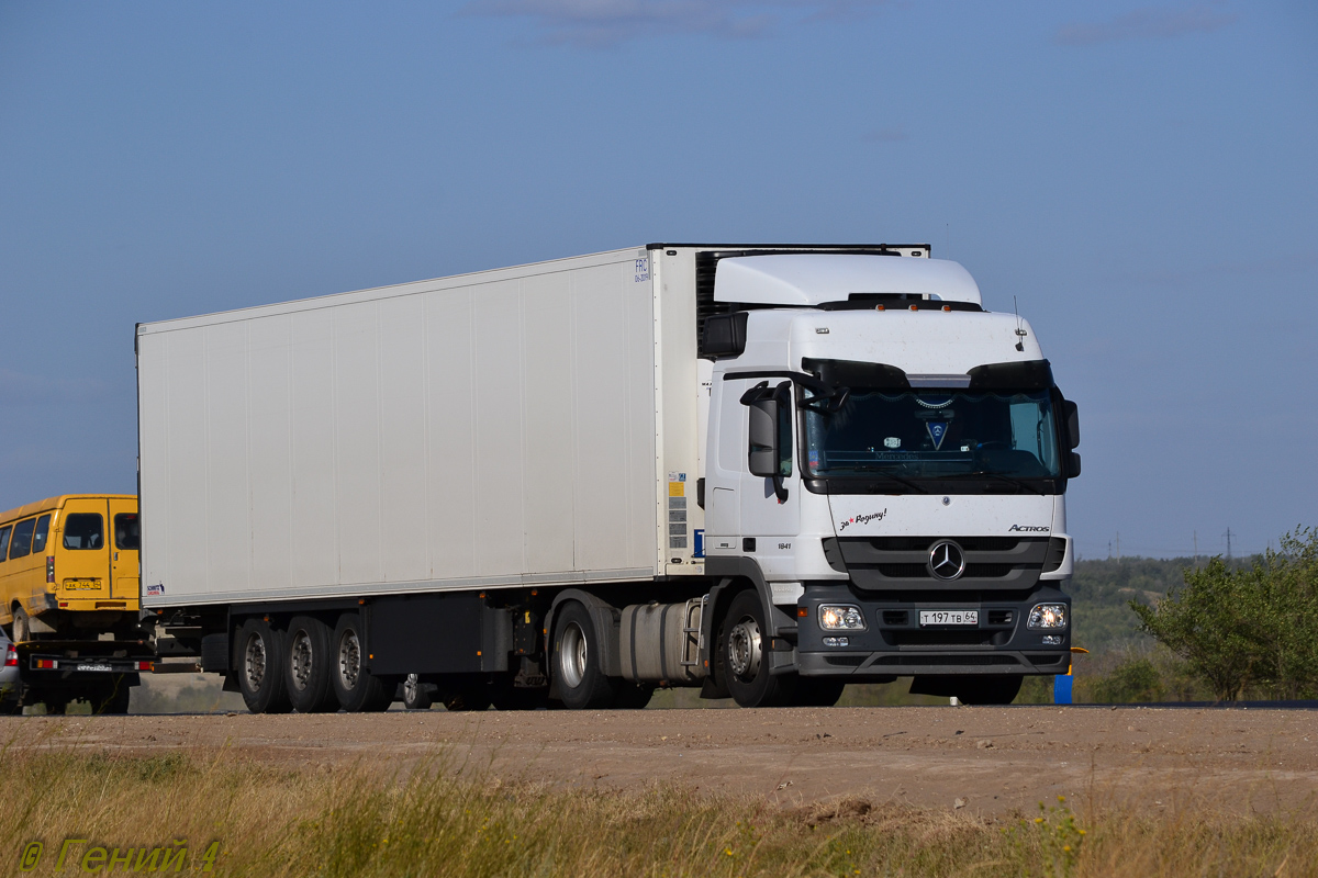 Саратовская область, № Т 197 ТВ 64 — Mercedes-Benz Actros '09 1841 [Z9M]