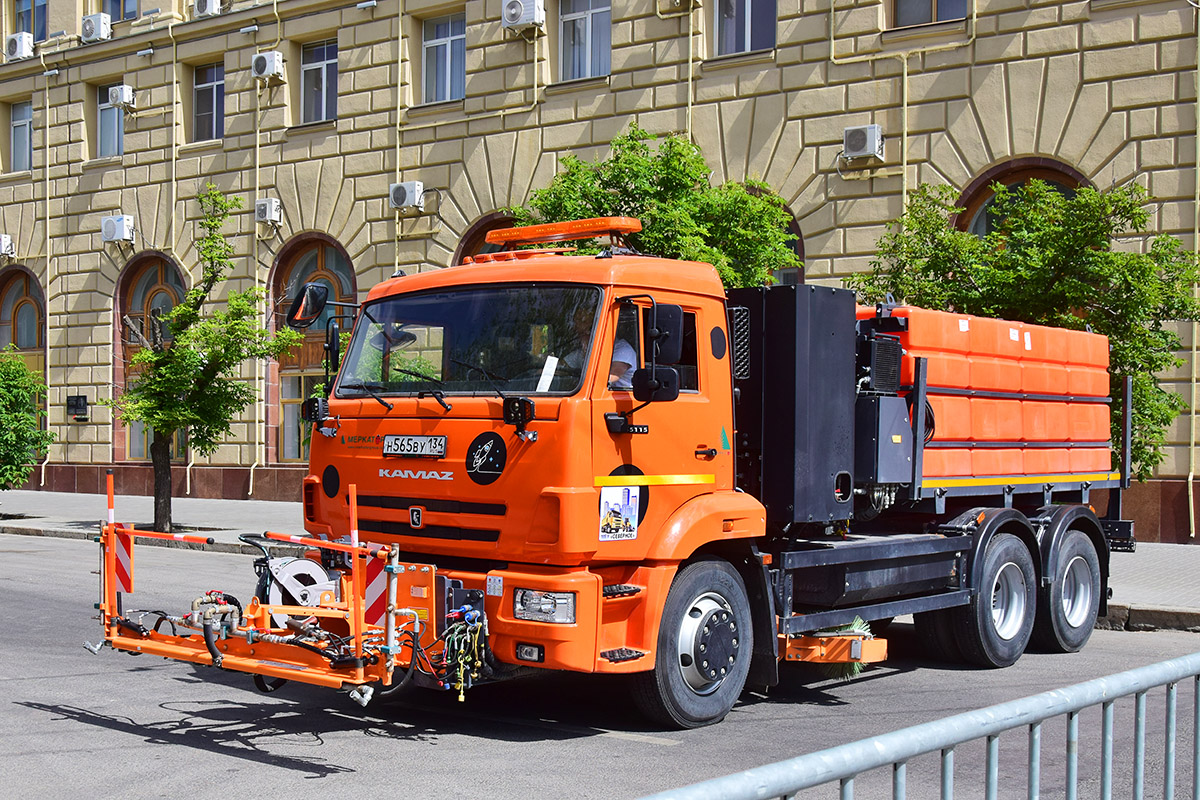 Волгоградская область, № Н 565 ВУ 134 — КамАЗ-65115-37