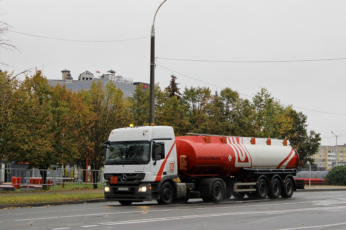 Минская область, № АХ 3474-5 — Mercedes-Benz Actros ('2009) 1844