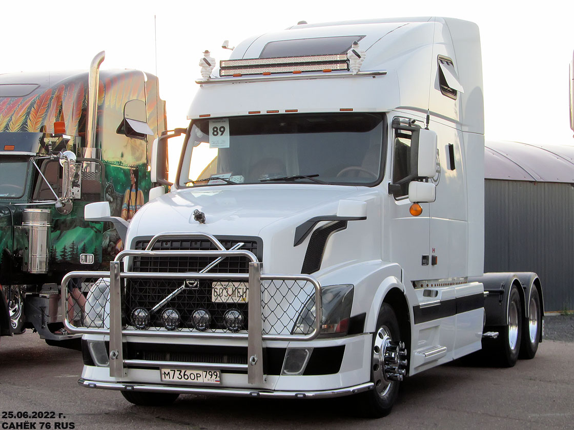 Москва, № М 736 ОР 799 — Volvo VNL670; Московская область — Фестиваль Truckfest 2022 — июнь