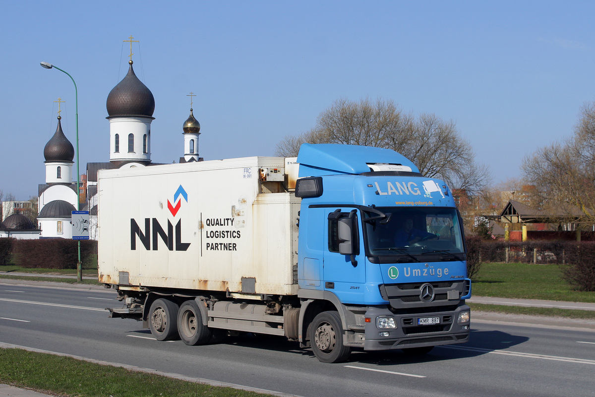 Литва, № KMR 887 — Mercedes-Benz Actros ('2009) 2541