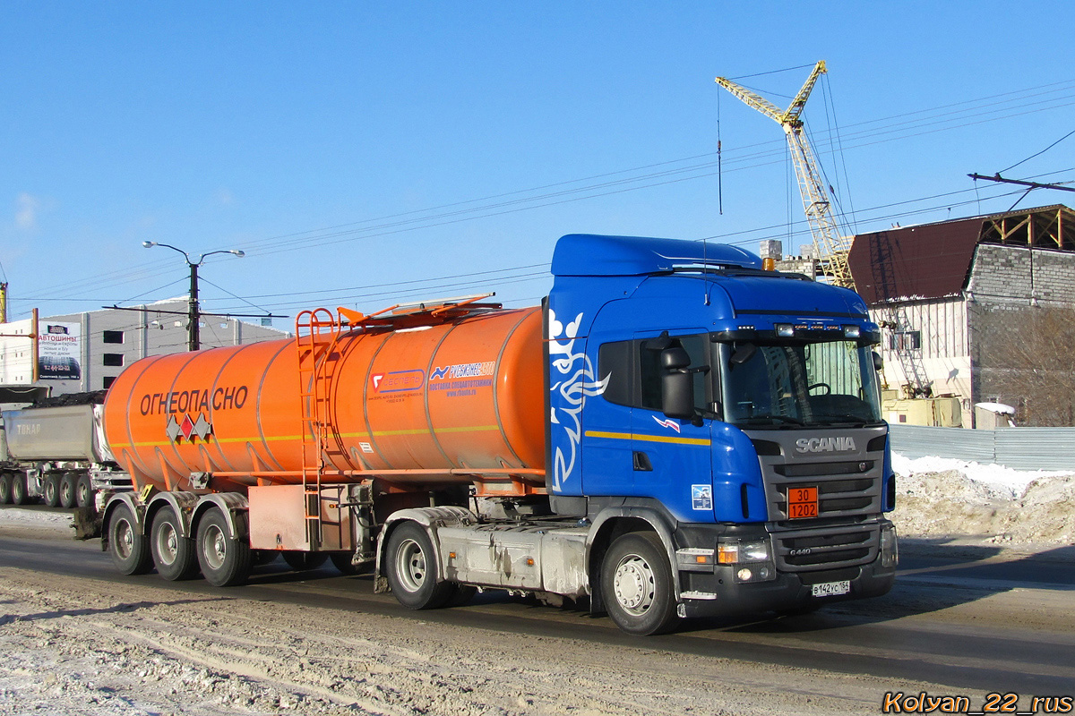 Новосибирская область, № В 142 УС 154 — Scania ('2009) G440