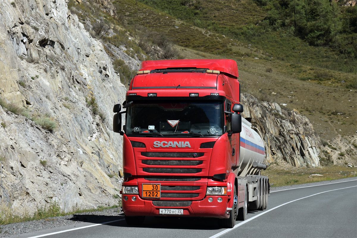 Алтайский край, № К 770 ХС 22 — Scania ('2013) G400