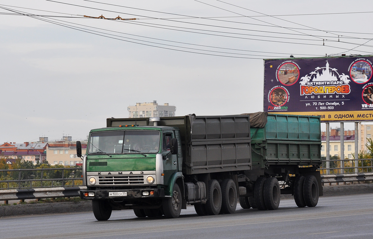 Омская область, № М 100 СУ 55 — КамАЗ-5315