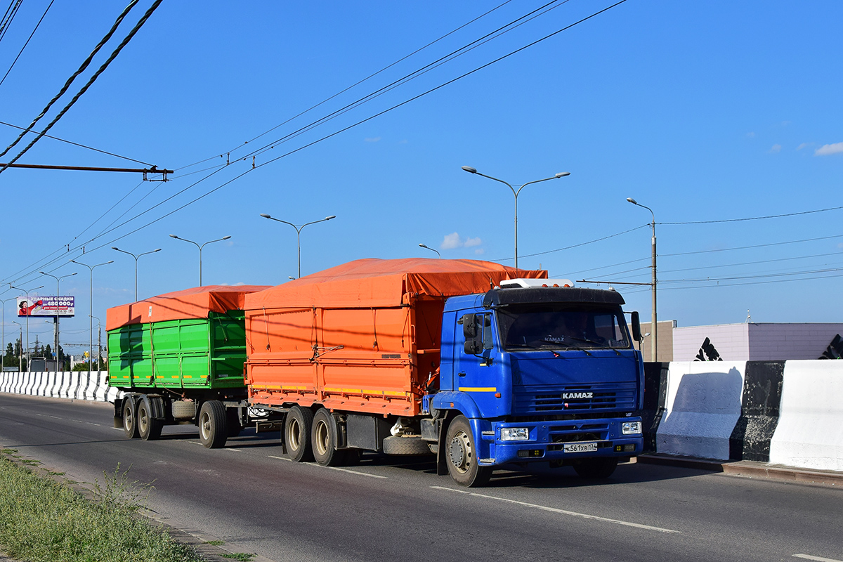 Волгоградская область, № К 561 ХВ 134 — КамАЗ-65117 (общая модель)