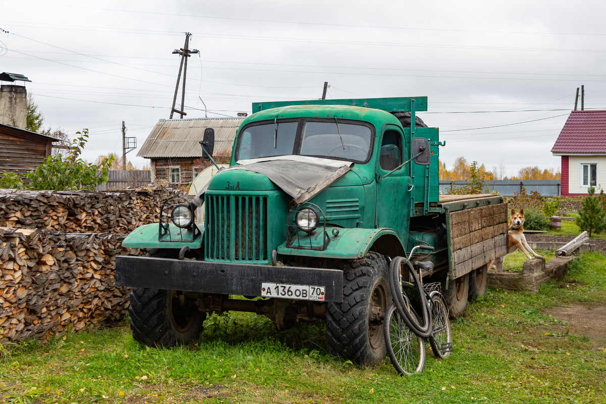 Томская область, № А 136 ОВ 70 — ЗИЛ-157 (общая модель)