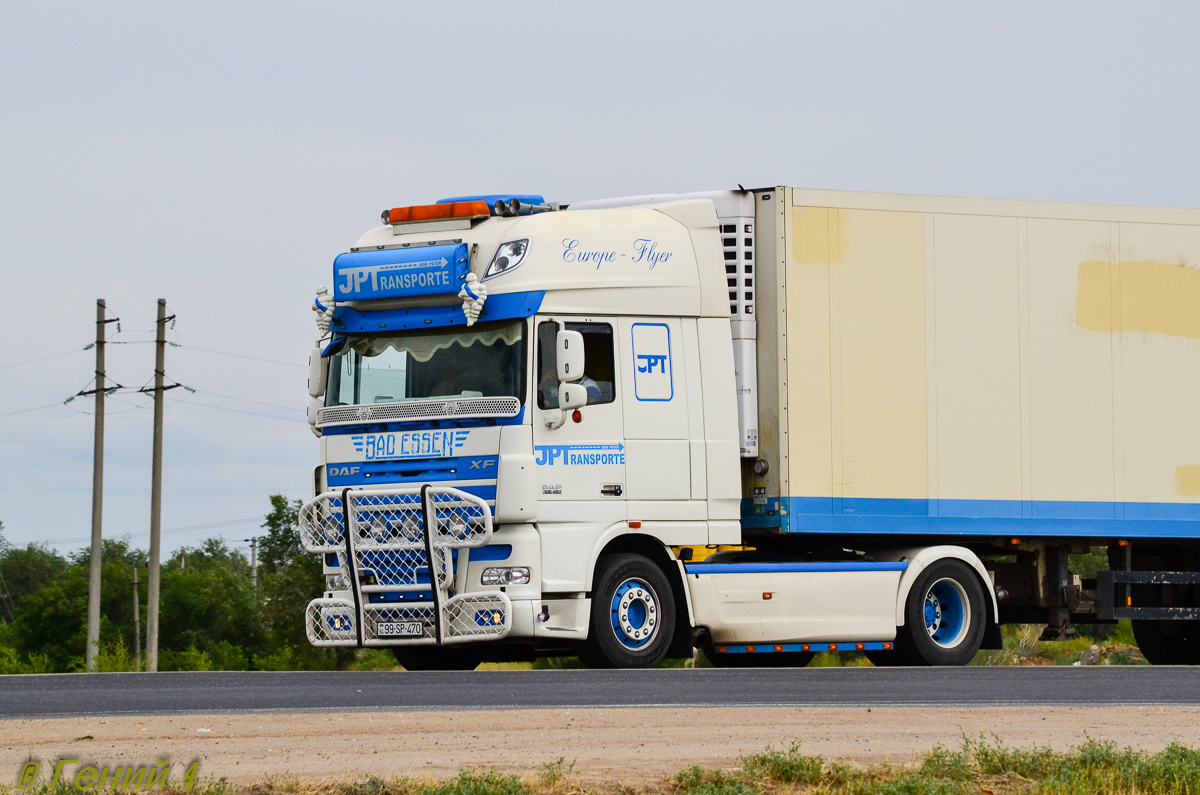 Азербайджан, № 99-SP-470 — DAF XF105 FT