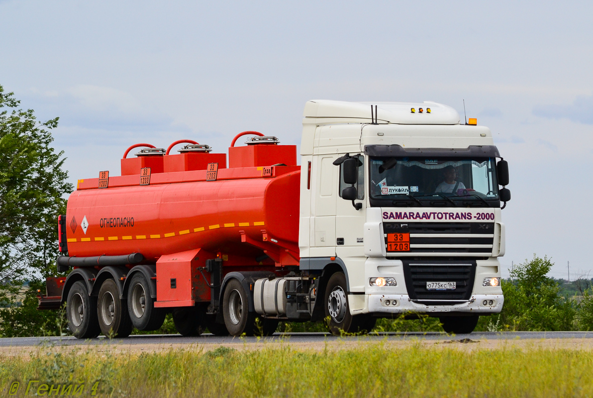 Самарская область, № О 775 КС 163 — DAF XF105 FT