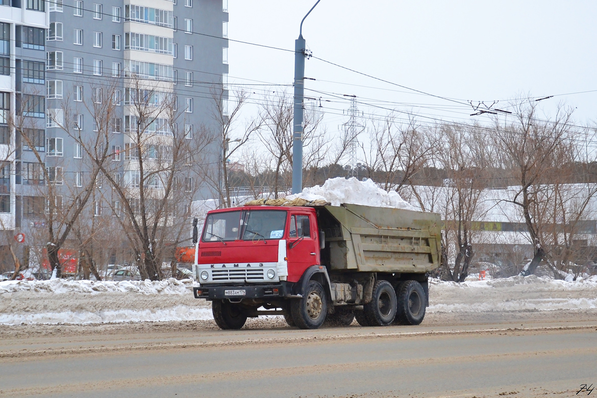 Челябинская область, № М 883 АМ 174 — КамАЗ-5511