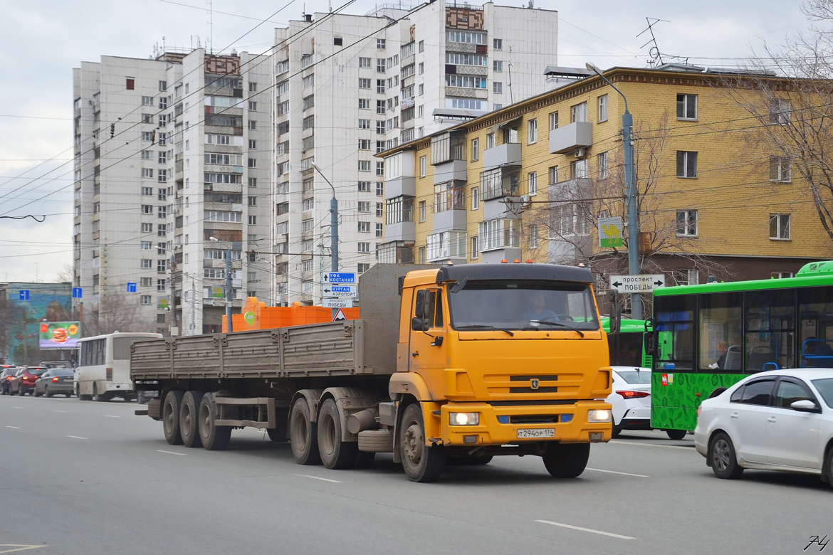 Челябинская область, № Т 294 ОР 174 — КамАЗ-65116-N3