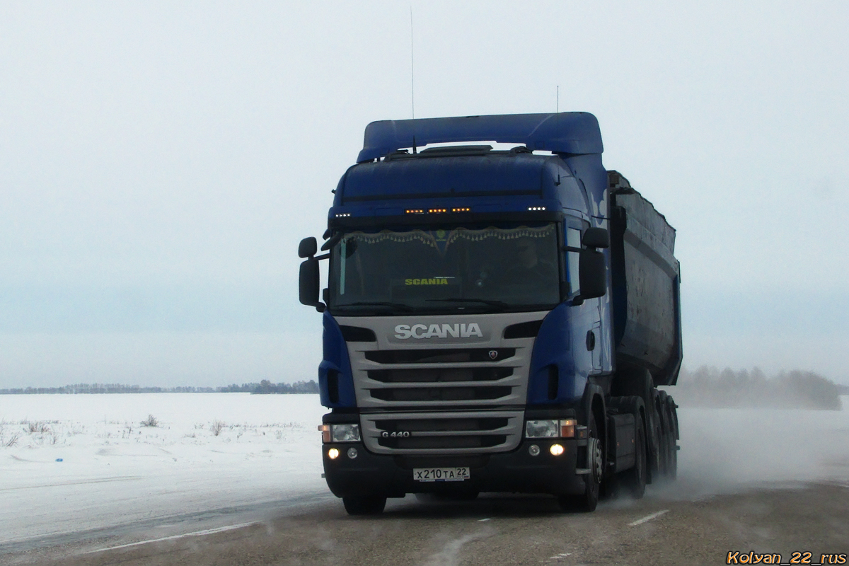 Алтайский край, № Х 210 ТА 22 — Scania ('2009) G440