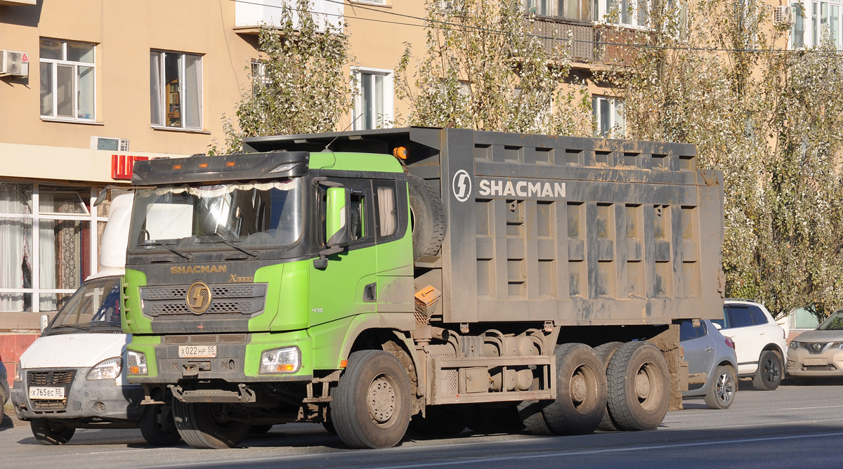 Омская область, № Х 022 НР 55 — Shaanxi Shacman X3000 SX3258