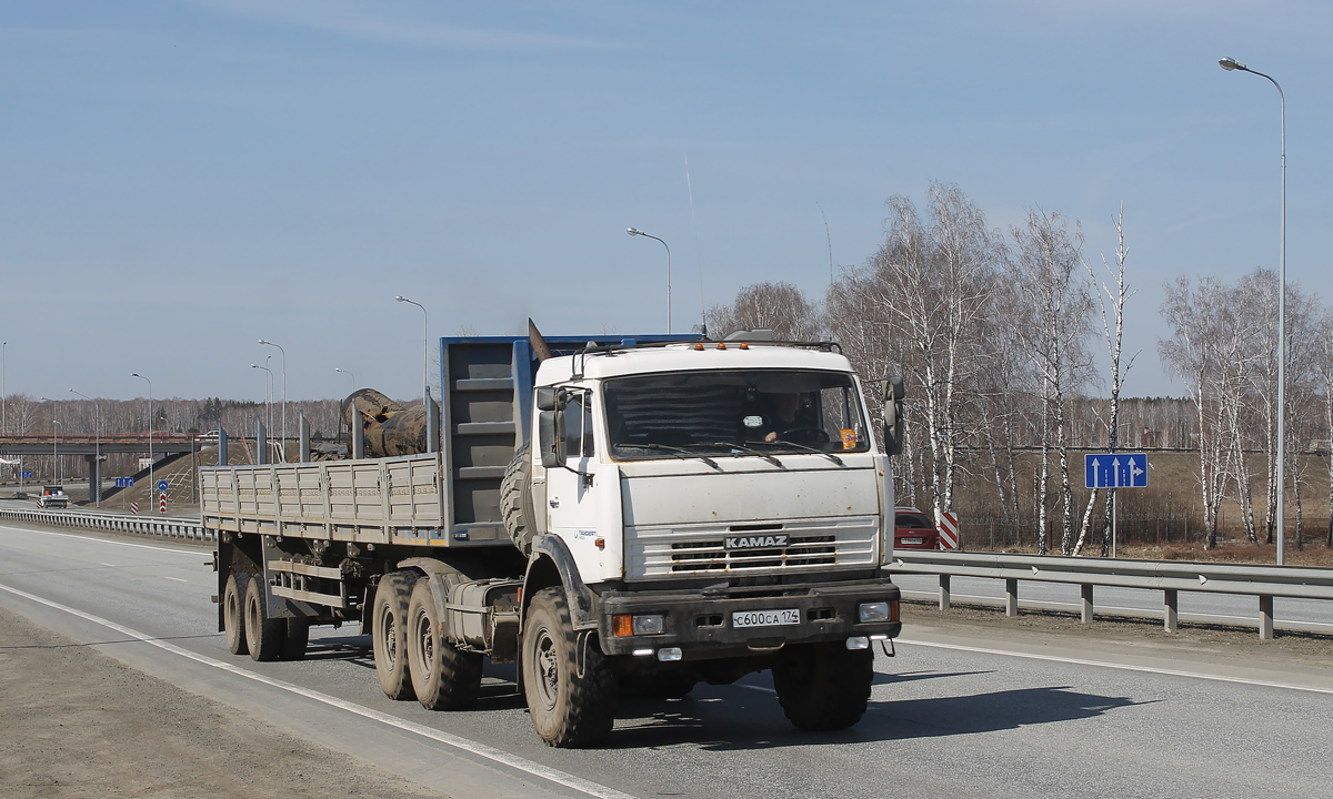 Челябинская область, № С 600 СА 174 — КамАЗ-44108-10 [44108K]