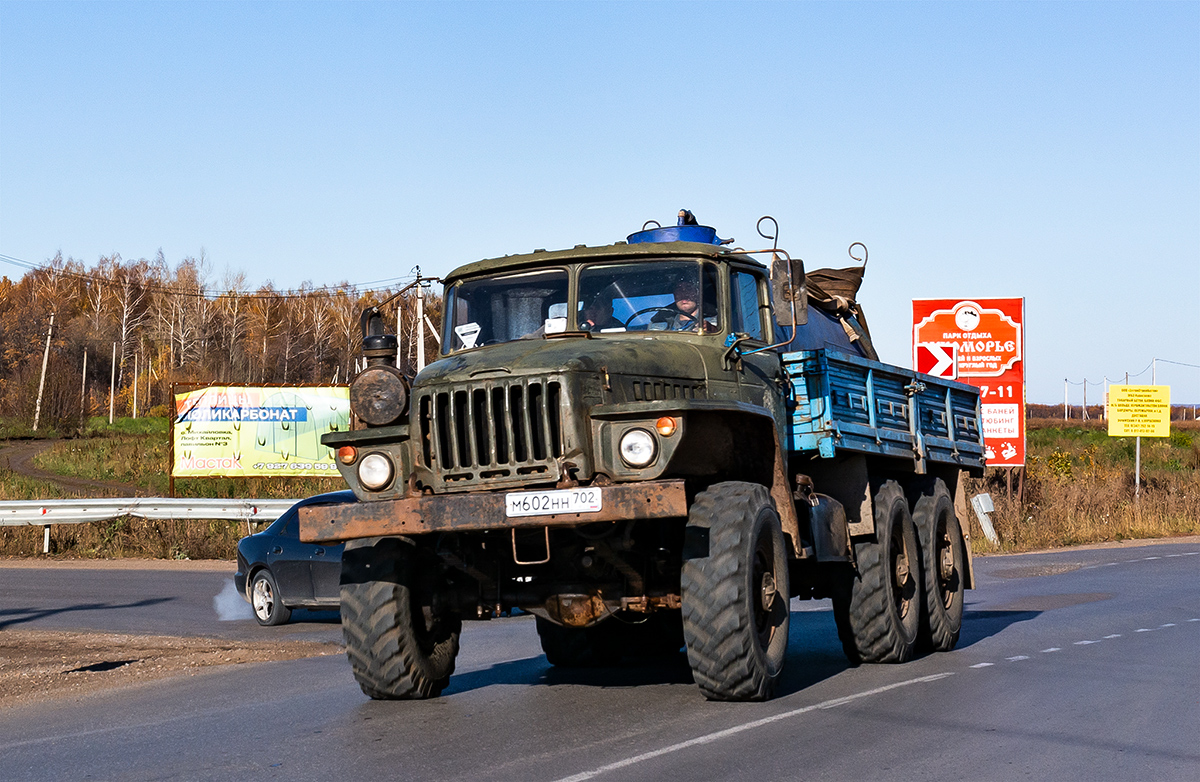 Башкортостан, № М 602 НН 702 — Урал-4320