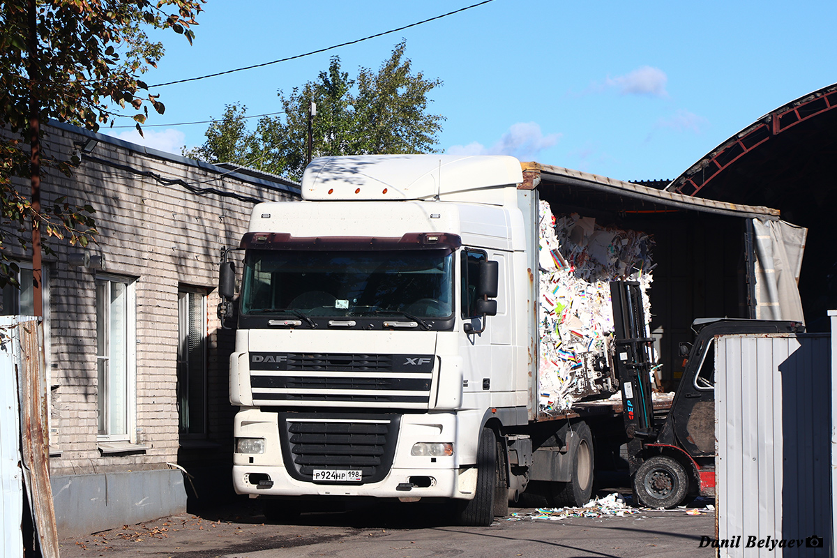 Санкт-Петербург, № Р 924 НР 198 — DAF (общая модель)