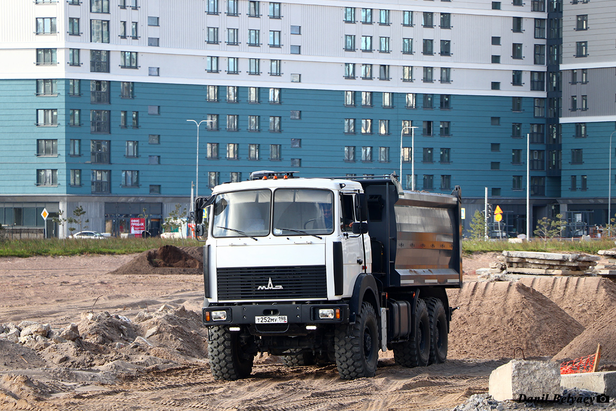 Санкт-Петербург, № Т 252 МУ 198 — МАЗ-6317F9