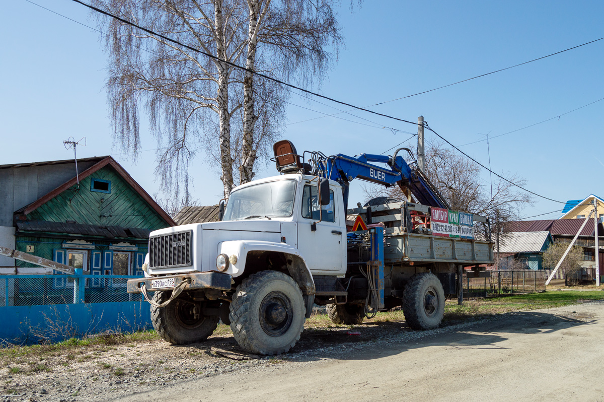 Свердловская область, № В 390 АС 196 — ГАЗ-33081 «Садко»