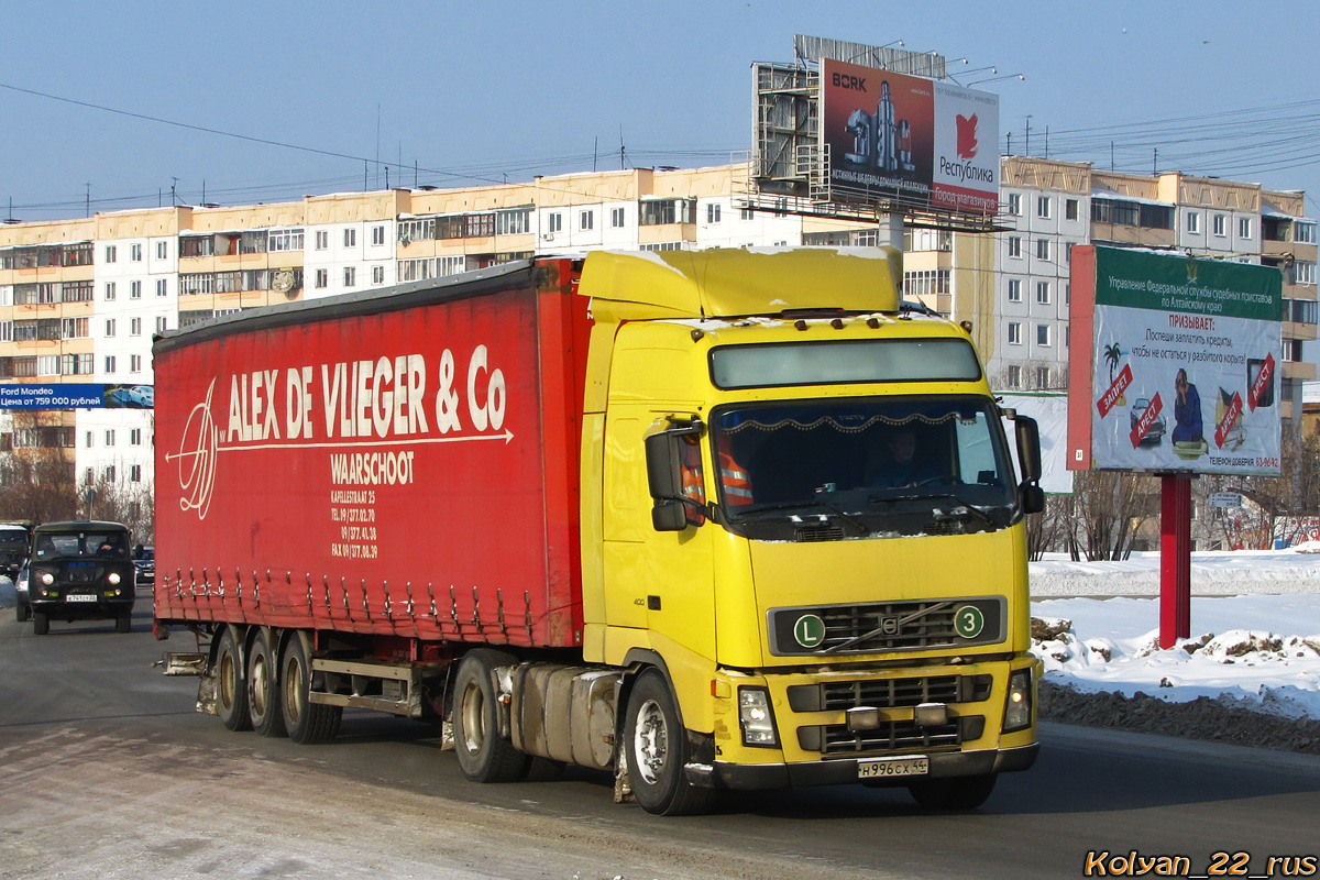 Костромская область, № Н 996 СХ 44 — Volvo ('2002) FH12.400