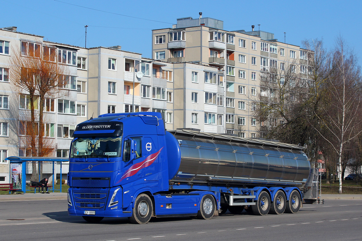 Латвия, № EV-8889 — Volvo ('2020) FH.460