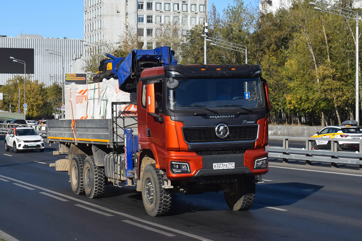 Москва, № В 327 РЕ 797 — Shaanxi Shacman X3000 (общая модель)