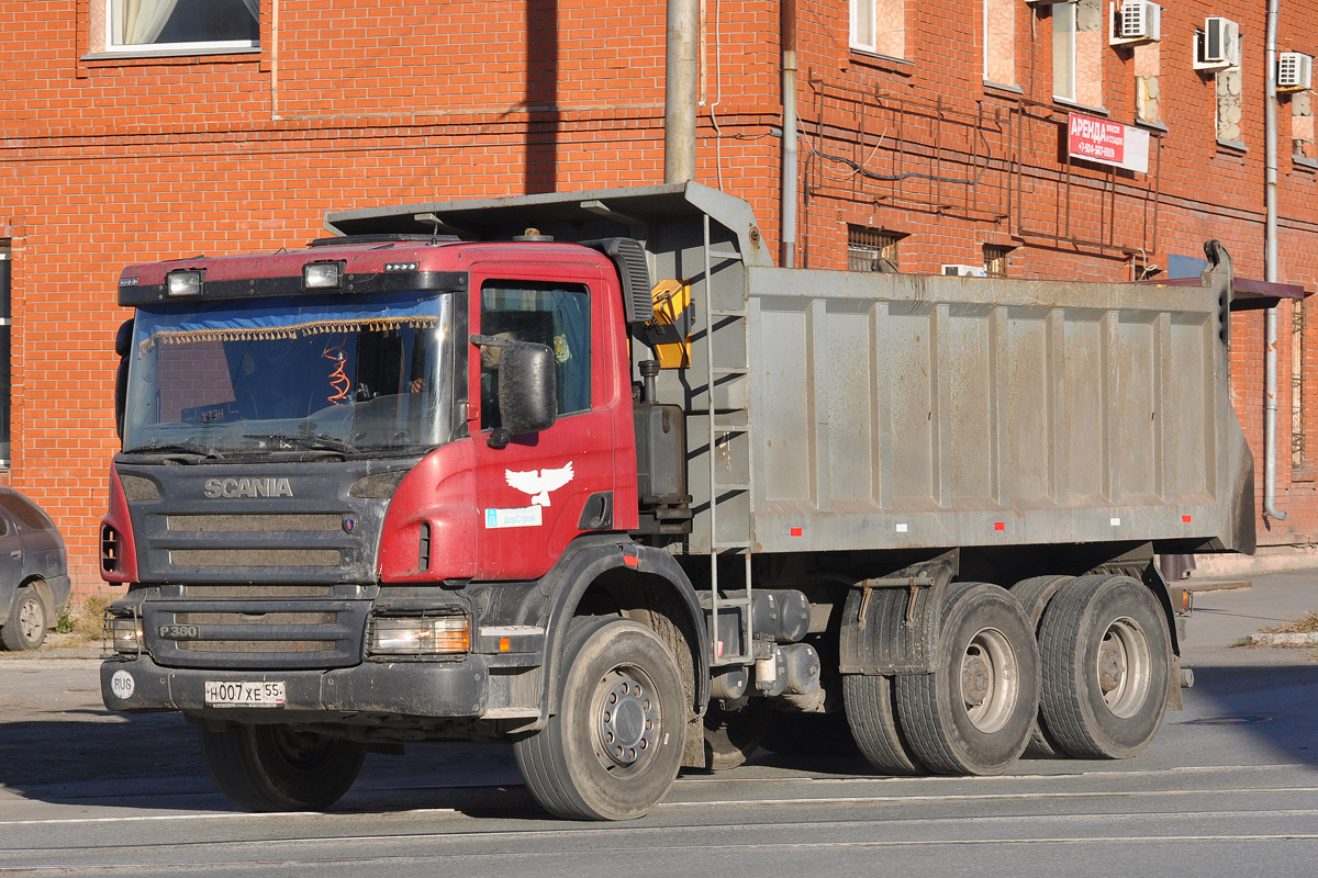 Омская область, № Н 007 ХЕ 55 — Scania ('2004) P380