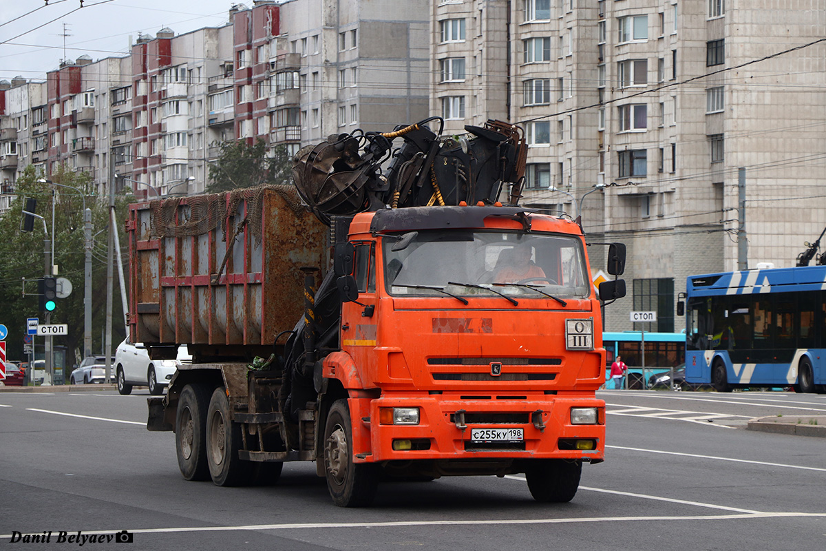 Санкт-Петербург, № С 255 КУ 198 — КамАЗ-6520-73