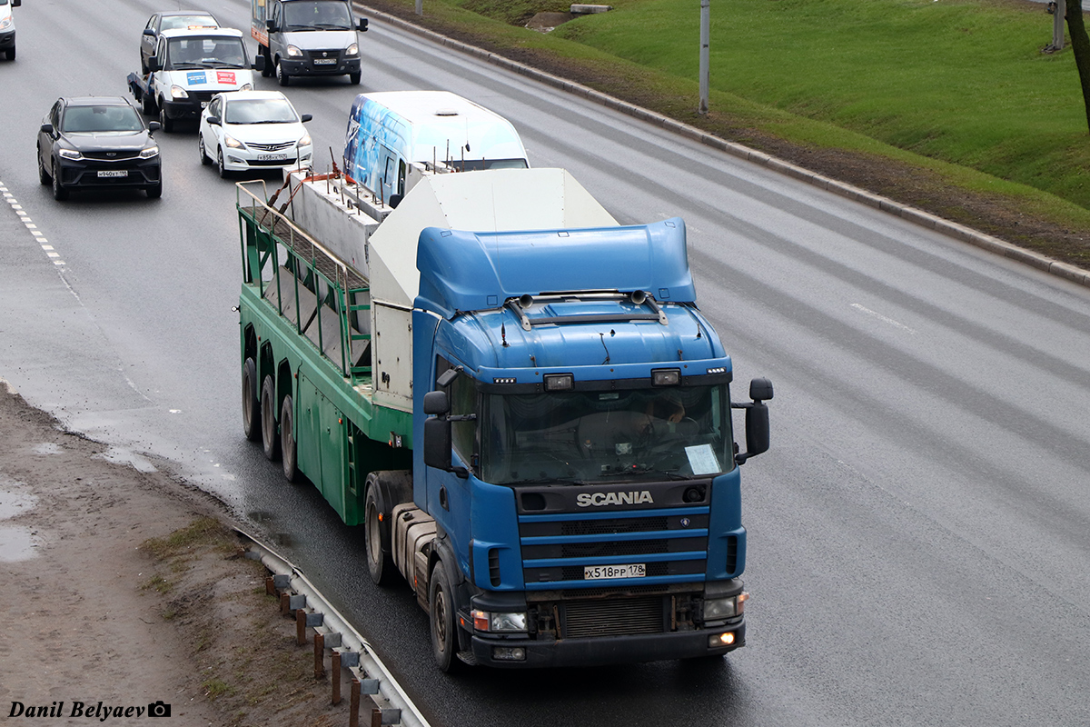 Санкт-Петербург, № Х 518 РР 178 — Scania ('1996) P114G