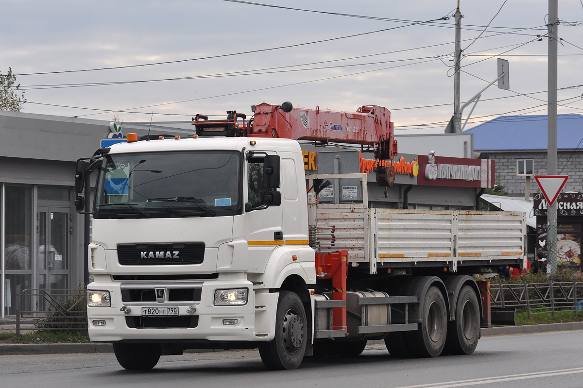 Московская область, № Т 820 НЕ 790 — КамАЗ-65207-S5