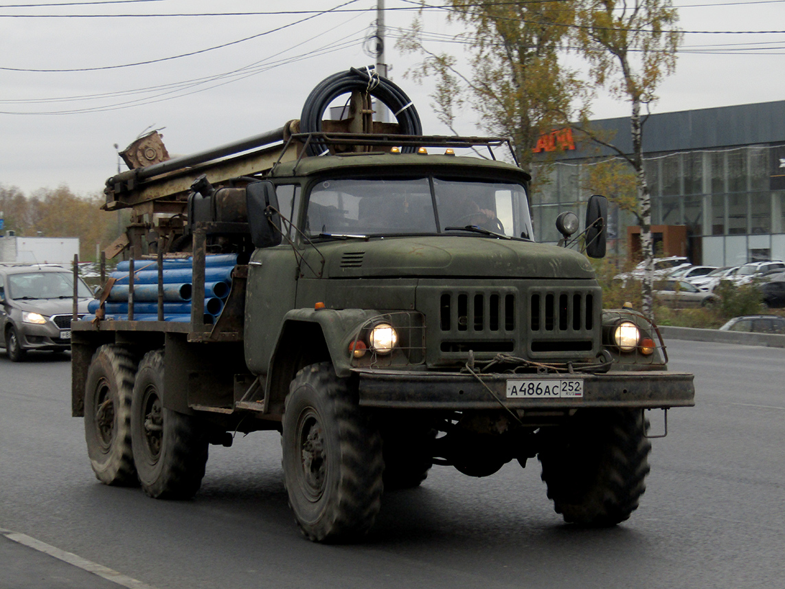 Нижегородская область, № А 486 АС 252 — ЗИЛ-131