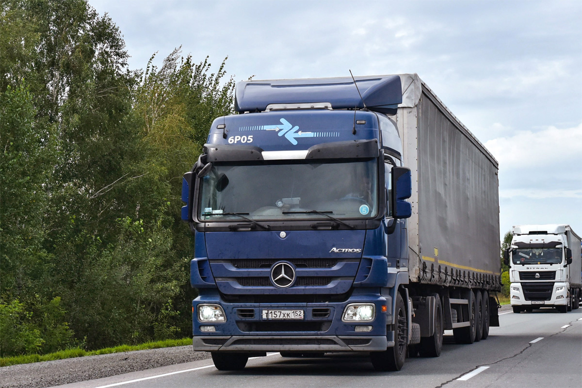 Нижегородская область, № Т 157 ХК 152 — Mercedes-Benz Actros '09 1844 [Z9M]