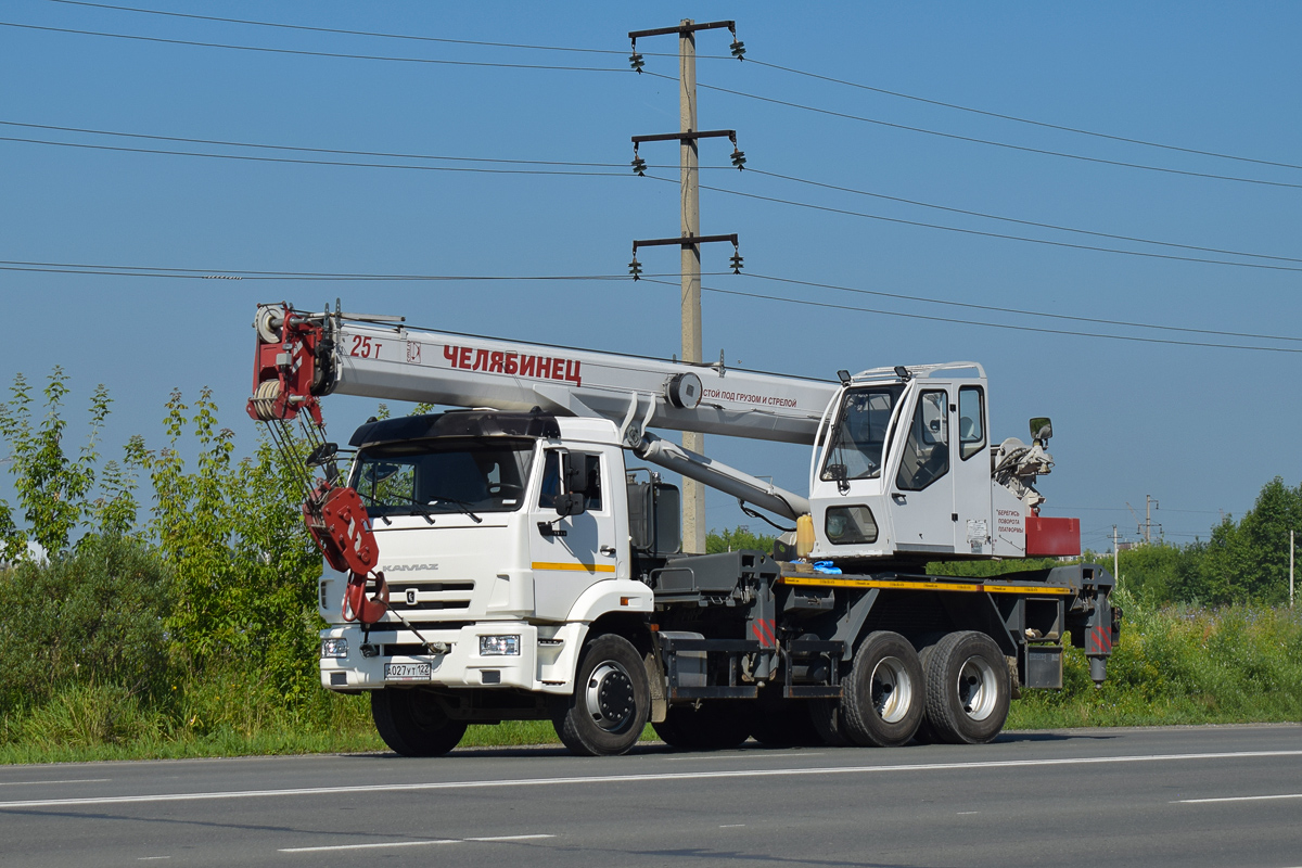 Алтайский край, № А 027 УТ 122 — КамАЗ-65115-50