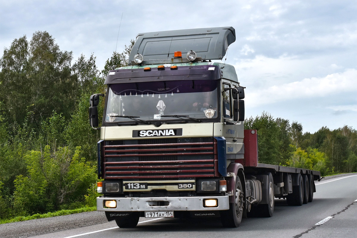 Новосибирская область, № Т 971 АУ 154 — Scania (III) R113M