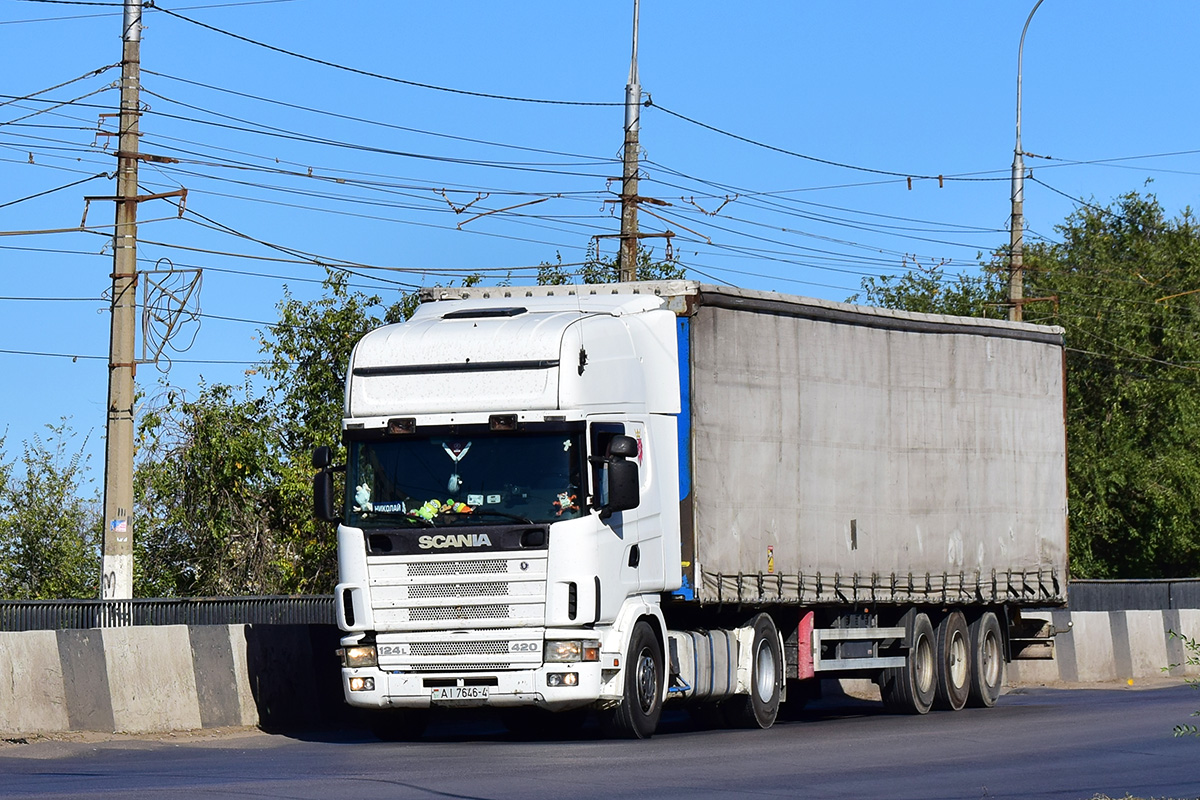 Гродненская область, № AI 7646-4 — Scania ('1996) R124L