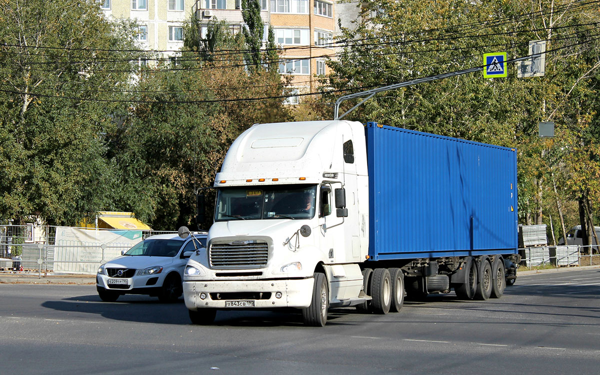 Московская область, № Х 843 СВ 190 — Freightliner Columbia